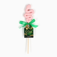 Новый год! Леденец в форме змеи, со вкусом клубники &laquo;С новым годом&raquo;, 18 г