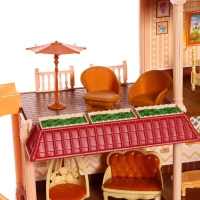 Дом для кукол «Мой милый дом», с куклами 2 шт., 298 деталей, с аксессуарами Дом для кукол «Мой милый дом», с куклами 2 шт., 298 деталей, с аксессуарами