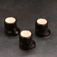 Набор фарфоровый: штоф &laquo;Дембель ВДВ&raquo;, 0.5 л + 3 рюмки, гильза