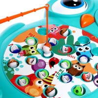 Рыбалка магнитная &laquo;Совушка&raquo;, 20 рыбок, 2 удочки