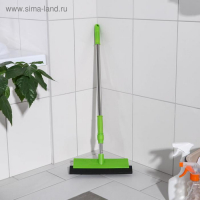 Щётка для пола с водосгоном Доляна, телескопический черенок, нержавеющая сталь, 26×6×73(118) см, цвет МИКС Щётка для пола с водосгоном Доляна, телескопический черенок, нержавеющая сталь, 26×6×73(118) см, цвет МИКС