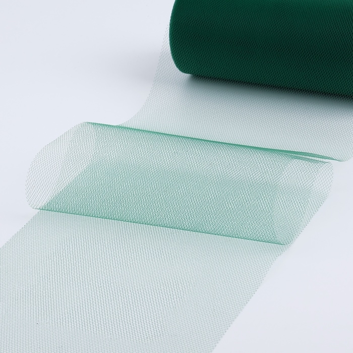 Фатин, 15 см, 11 &plusmn; 1 г/кв.м, 23 &plusmn; 1 м, цвет тёмно-зелёный №47