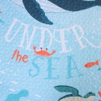 Покрывало "Этель" 1,5 сп Under the sea 145*210&plusmn;5 см, микрофибра