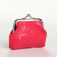 Кошелёк женский на фермуаре, цвет розовый Кошелёк женский на фермуаре, цвет розовый