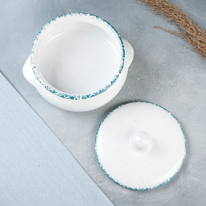 Горшок керамический для запекания "Борисовский" 0,7л / 15х9см, варадеро