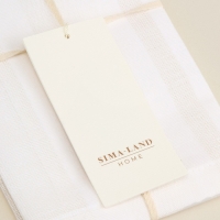 Салфетка SL HOME Fiesta 30х40см-1 шт, лен 48%, хл 52%, 206 гр/м2