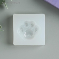 Молд силикон "Лапка" 1,3х3х3 см Молд силикон "Лапка" 1,3х3х3 см