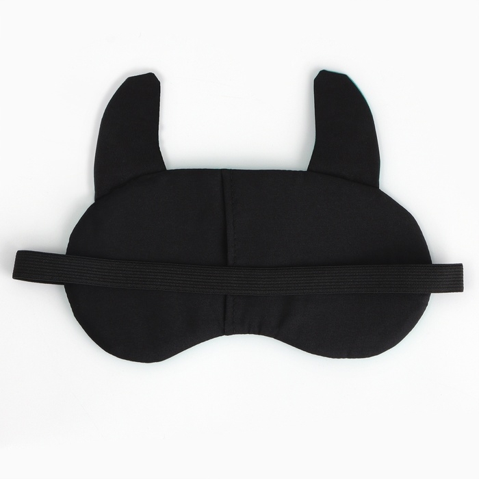 Маска для сна с ушками «Монстрик», 19.3 х 15 см, цвет бирюзовый Маска для сна с ушками «Монстрик», 19.3 х 15 см, цвет бирюзовый