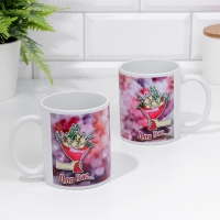 Кружка сублимация "Для Вас" 320 мл, с нанесением Кружка сублимация "Для Вас" 320 мл, с нанесением