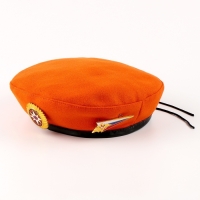 Карнавальный набор &laquo;Сильный солдат&raquo; оранжевый берет, размер 54-56, значок, флажок