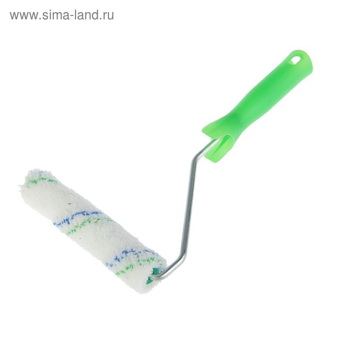 Мини-валик Мини-валик "АКОР", микрофибра, 150 мм, ручка d=6 мм, D=15 мм, ворс 12 мм, для дерева