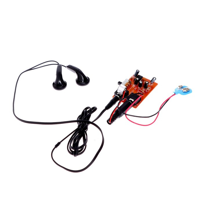 Набор для опытов &laquo;Подслушивающее устройство&raquo;, работает от батареек