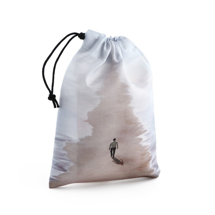 Мешочек для карт на Хэллоуин &laquo;Путь к мечте&raquo;, белый, 12х18 см