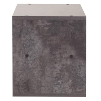 Стеллаж №1 DICE CUBE 1 секция, 360х360х320, Цемент Стеллаж №1 DICE CUBE 1 секция, 360х360х320, Цемент