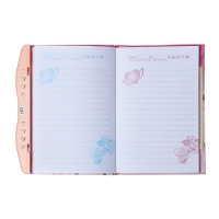 Записная книжка подарочная на замке, А6+, 48 листов, линия, "Бабочка", МИКС Записная книжка подарочная на замке, А6+, 48 листов, линия, "Бабочка", МИКС