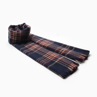 Палантин женский, цвет синий, размер 70х180 см Палантин женский, цвет синий, размер 70х180 см