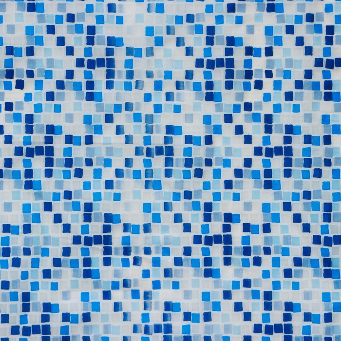 Штора для ванной Доляна &laquo;Плитка&raquo;, 180&times;180 см, PVC