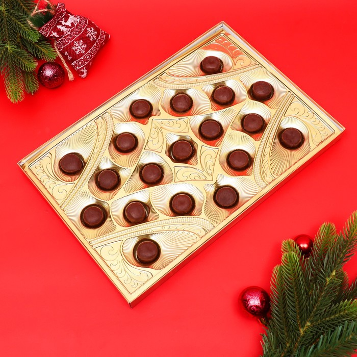 Шоколадные конфеты "С Новым годом", ассорти, 210 г