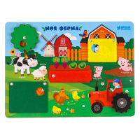 Бизиборд &laquo;Моя ферма&raquo; 27х20 см