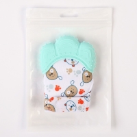 Прорезыватель-рукавичка «Собачки», цвет мятный, Крошка Я Прорезыватель-рукавичка «Собачки», цвет мятный, Крошка Я