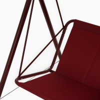 Качели садовые "Адлер" красные, 175 х 150 х 120 см, максимальная нагрузка 150 кг Качели садовые "Адлер" красные, 175 х 150 х 120 см, максимальная нагрузка 150 кг