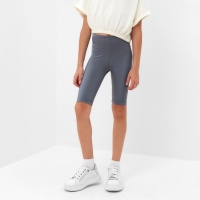 Велосипедки для девочки MINAKU, цвет серый, рост 152 см