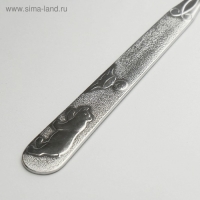 Нож детский столовый «Колобок», h=17 см, толщина 1,5 мм, цвет серебряный Нож детский столовый «Колобок», h=17 см, толщина 1,5 мм, цвет серебряный