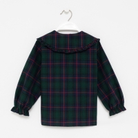 Рубашка для девочки KAFTAN "Клетка", р. 36 (134-140 см) Рубашка для девочки KAFTAN "Клетка", р. 36 (134-140 см)