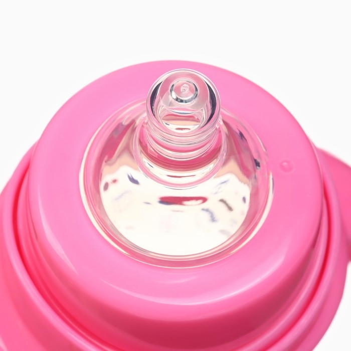 Бутылочка для кормления Ø50мм ШГ, +0мес., 150мл, цвет розовый Бутылочка для кормления Ø50мм ШГ, +0мес., 150мл, цвет розовый