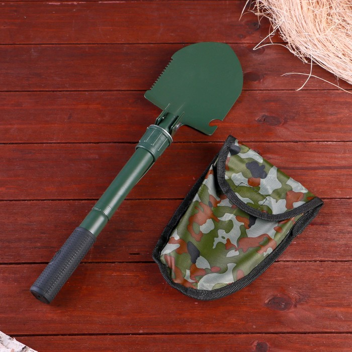 Лопата складная Лопата складная "Егерь" 4в1 в чехле, 41 см, оливковая