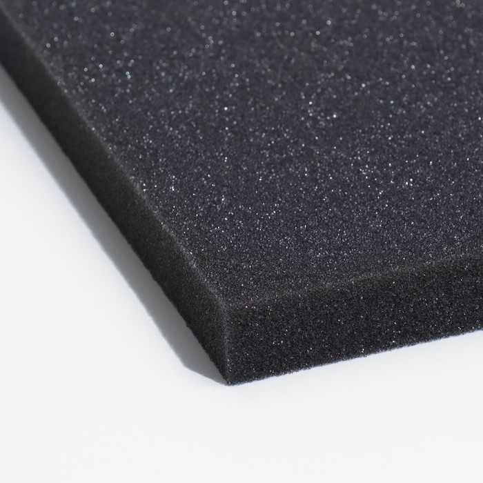 Губка прямоугольная, лист 50 х 50 х 3 см, серый Губка прямоугольная, лист 50 х 50 х 3 см, серый