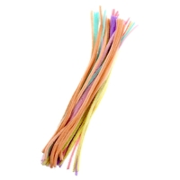 Проволока с ворсом для поделок и декора набор 50 шт., размер 1 шт. &mdash; 0,8 &times; 30 см, цвет МИКС