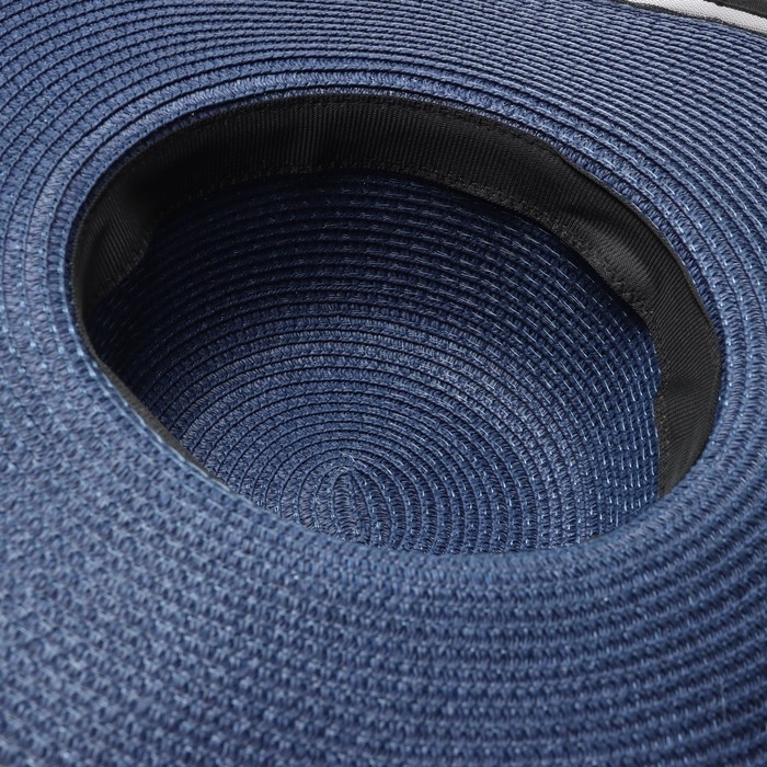 Шляпа женская MINAKU, цв. синий, р-р 58 Шляпа женская MINAKU, цв. синий, р-р 58