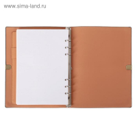 Органайзер на кольцах "Стиль" А5, 90 листов в линейку, на резинке, обложка ЛАЙТ, МИКС Органайзер на кольцах "Стиль" А5, 90 листов в линейку, на резинке, обложка ЛАЙТ, МИКС