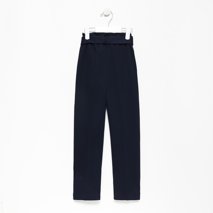 Брюки школьные для девочек, цвет тёмно-синий, рост 170 см Брюки школьные для девочек, цвет тёмно-синий, рост 170 см