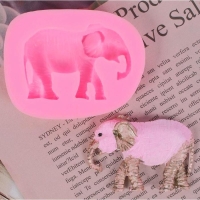 Молд силикон "Индийский слон" 1,2х6х4,8 см Молд силикон "Индийский слон" 1,2х6х4,8 см