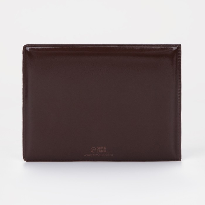 Обложка для студенческого билета, цвет бордовый