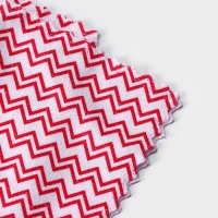 Салфетка новогодняя для уборки Доляна &laquo;С Новым Годом&raquo;, 5 шт, 220 г/м&sup2;, 30&times;30 см, микрофибра, цвет МИКС