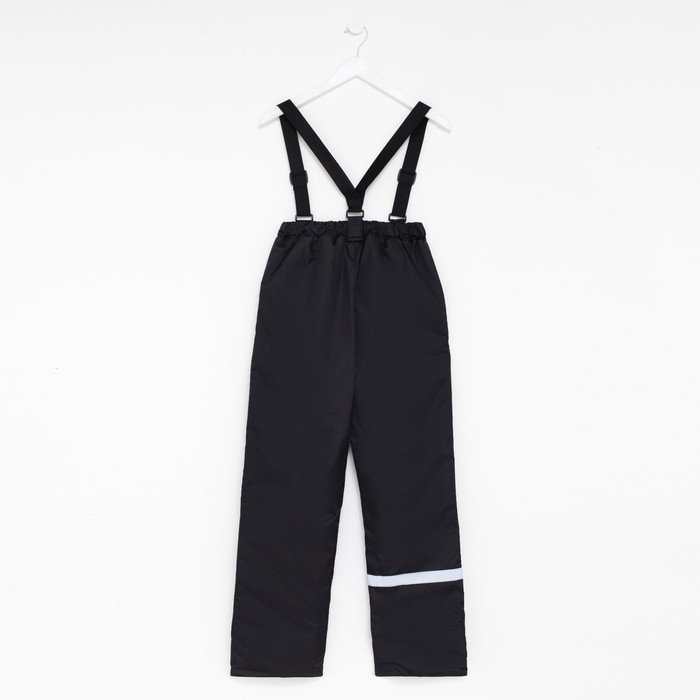 Брюки детские утепленные, цвет чёрный, рост 110 см Брюки детские утепленные, цвет чёрный, рост 110 см