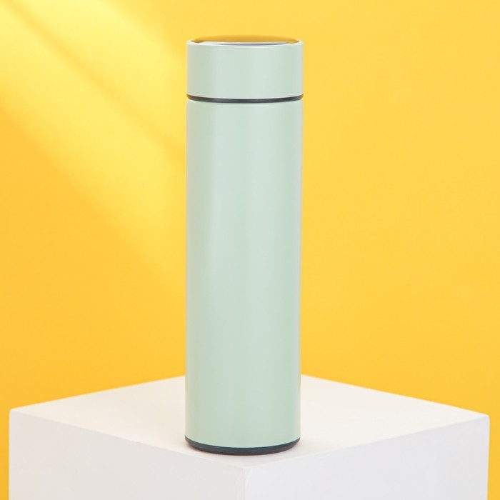 Термос с индикатором температуры &laquo;Солнце&raquo;, 500 мл, сохраняет тепло 8-10 ч