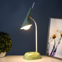 Настольная лампа "Делсер" LED 3Вт USB АКБ зелёный 14х13х39 см RISALUX Настольная лампа "Делсер" LED 3Вт USB АКБ зелёный 14х13х39 см RISALUX