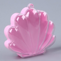 Основа для творчества и декорирования &laquo;Ракушка&raquo;, набор 3 шт., размер 1 шт. &mdash; 8,5 &times; 8,5 &times; 2,5 см