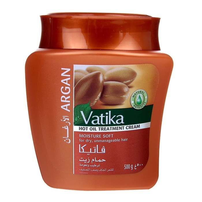 Маска для волос Dabur Vatika Argan мягкое увлажнение, 500 г Маска для волос Dabur Vatika Argan мягкое увлажнение, 500 г