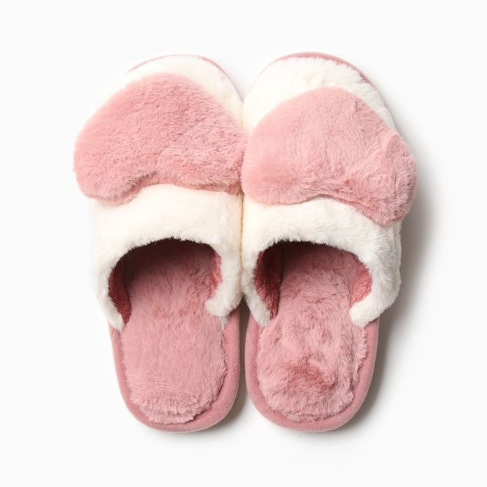 Тапочки женские, размер 40-41, цвет розовый Тапочки женские, размер 40-41, цвет розовый