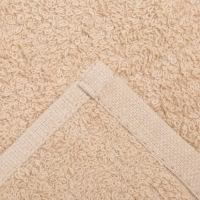 Полотенце махровое Экономь и Я 50*90 см, цв. бежевый, 100% хлопок, 320 гр/м2