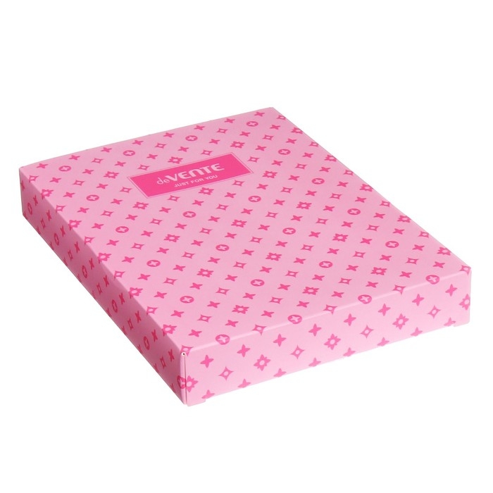 Ежедневник недатированный A5, 160 листов, deVENTE.Contea, твёрдая обложка из искусственной кожи с поролоном, блок 70 г/м2, сиреневый