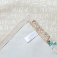 Дорожка на стол новогодняя "Beautiful Сhristmas" 40*147 см, 100% хл, саржа 190гр/м2