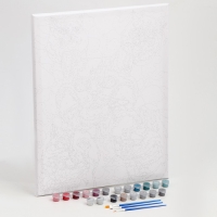 Картина по номерам на холсте с подрамником &laquo;Белые котята&raquo;, 40 х 50 см