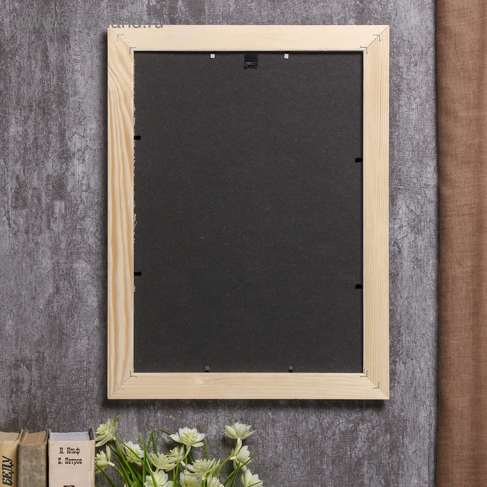 Фоторамка сосна с33 0033 25х35 см (пластиковый экран)