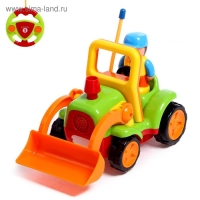 Трактор радиоуправляемый &laquo;Забавная стройка&raquo;, работает от батареек, МИКС